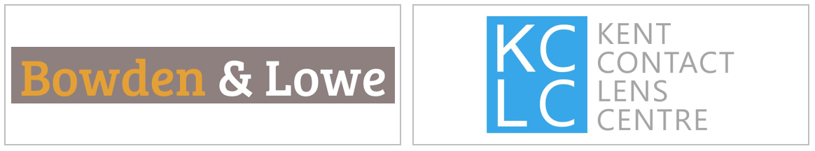 bowden and lowe kent contact lens centre logos