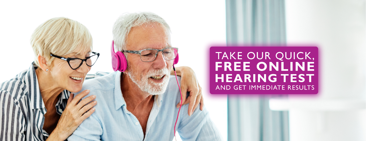 Take our quick, free online hearing test and get immediate results