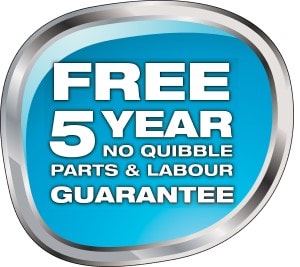 5 year guarantee