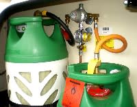 caravan gas clynders