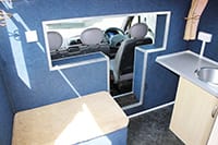 horsebox inside