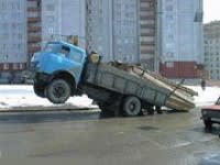 truck overloaded