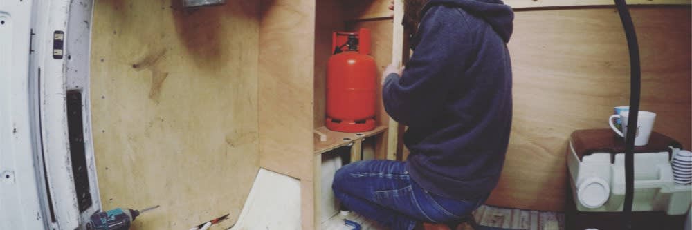 Installing Gas on Camper Conversion