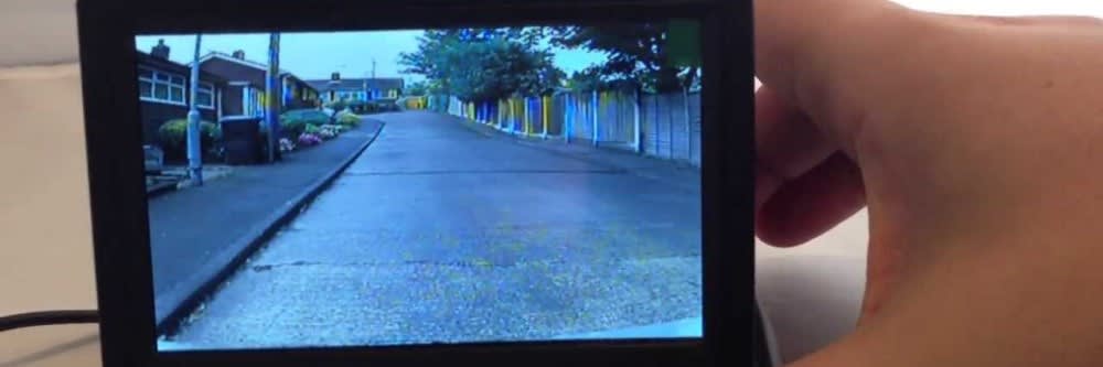 Reversing Camera Screen