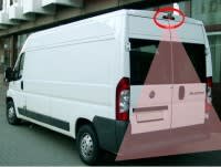 reversing camera visible field