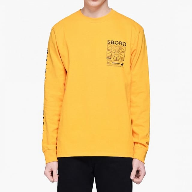 5BORO NYC Lucky NY Long Sleeve Tee