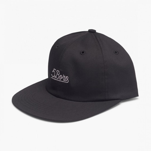 5BORO NYC Script Logo 6 Panel Cap