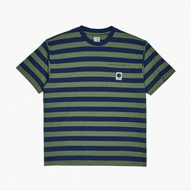 Polar Skate Co. Stripe Pocket Tee