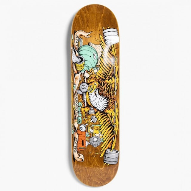 Real Skateboards Pumping Feathers Deck