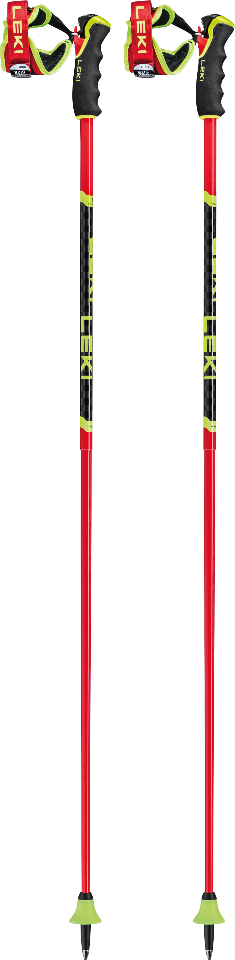 【未使用品】LEKI SL用ストック(VENOM RACE)　115cm Leki Venom 3D SL Ski Racing Poles – Hybrid Aluminum & Carbon