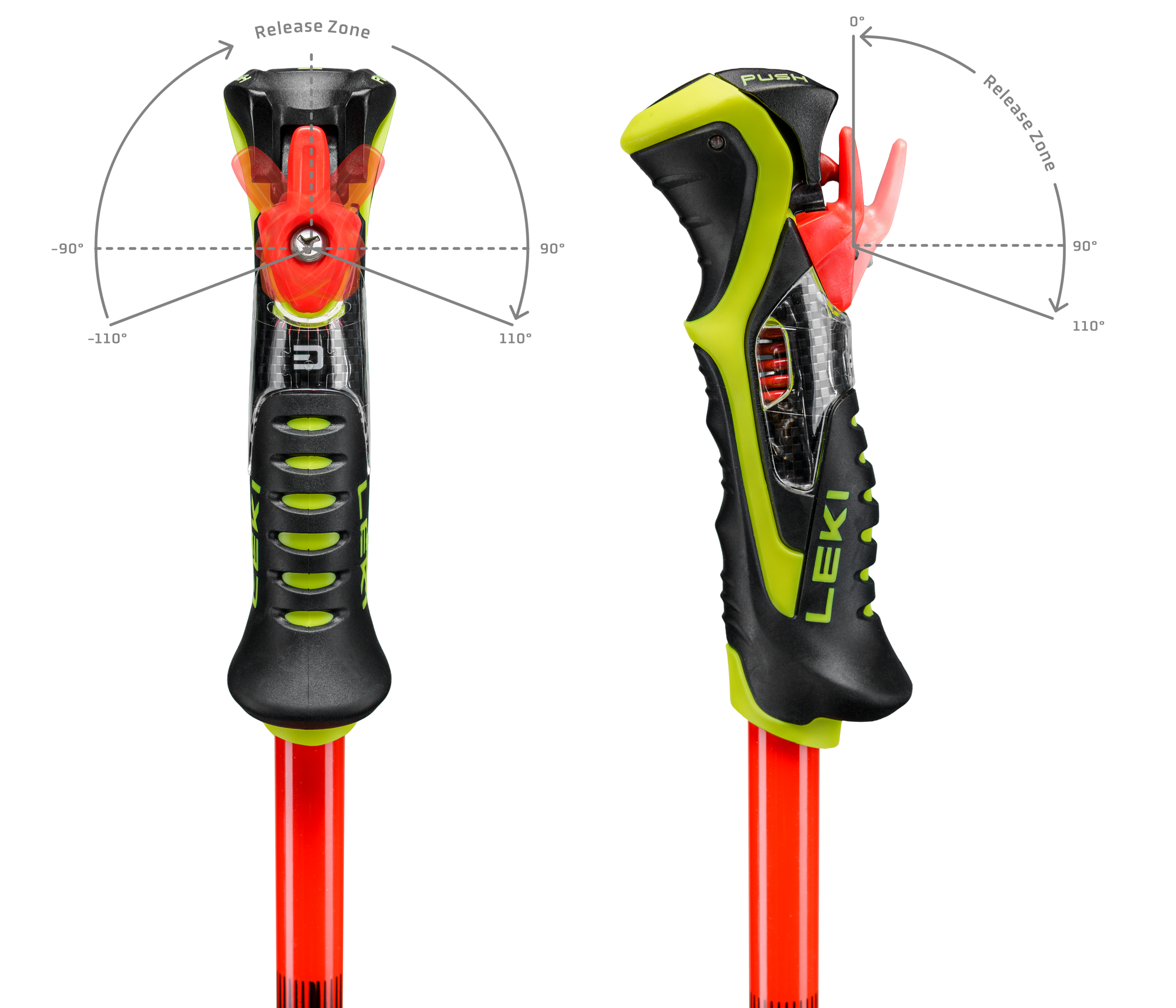 LEKI WCR LITE SL 3D 115cmとCOBRAの2点セット LEKI USA - WCR LITE SL
