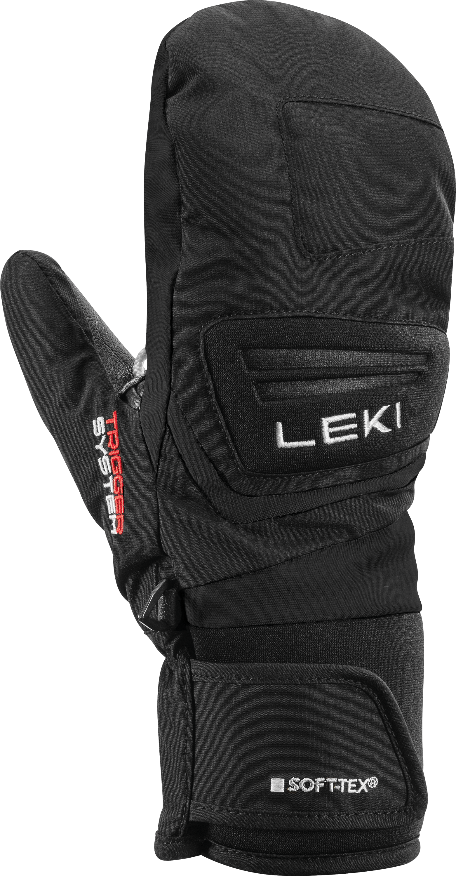 Bastoncini Da Sci Leki Speed Lite S - Lunghezza Fissa 105cm, Impugnatura Trigger S, Punta In Acciaio, Nero - Foto 3