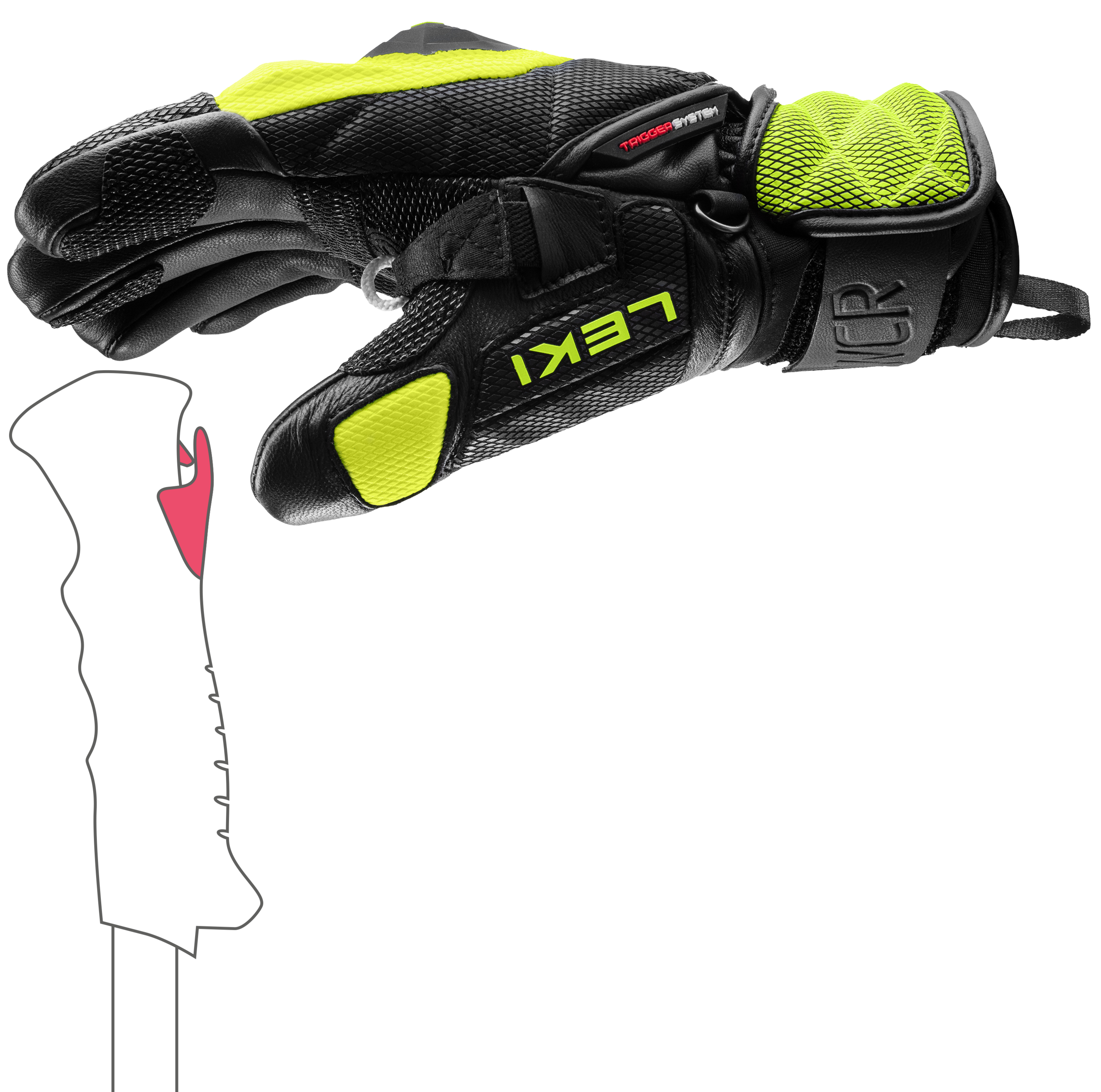WCR Venom 3D Junior | LEKI