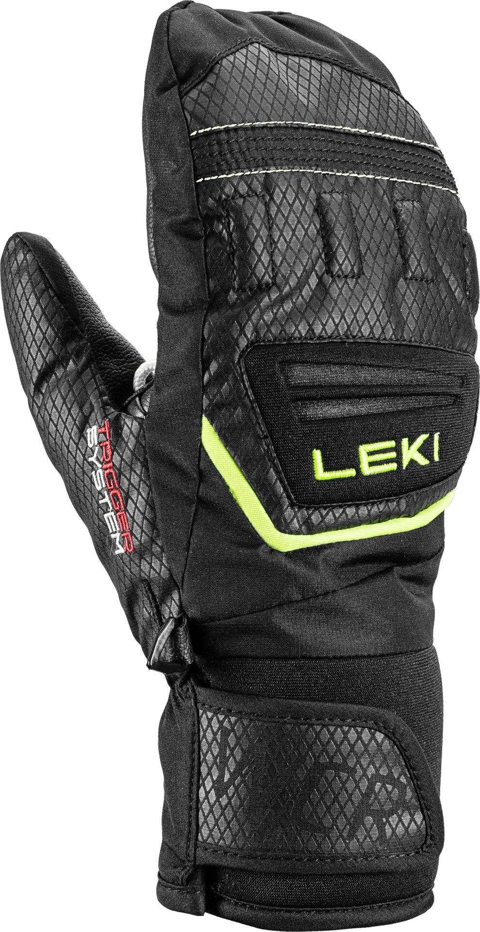 Leki WCR Team 3D Glove JR black-ice lemon - Buy Online, 65,00 €