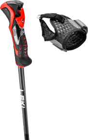 LEKI alpino Airfoil スキー ストック ストラップ LEKI USA - SPEED S AIRFOIL - Alpine Ski Poles - All Winter