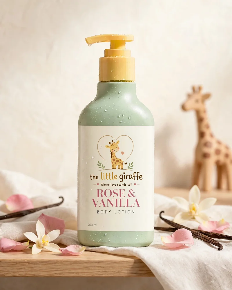 Rose & Vanilla Baby Lotion