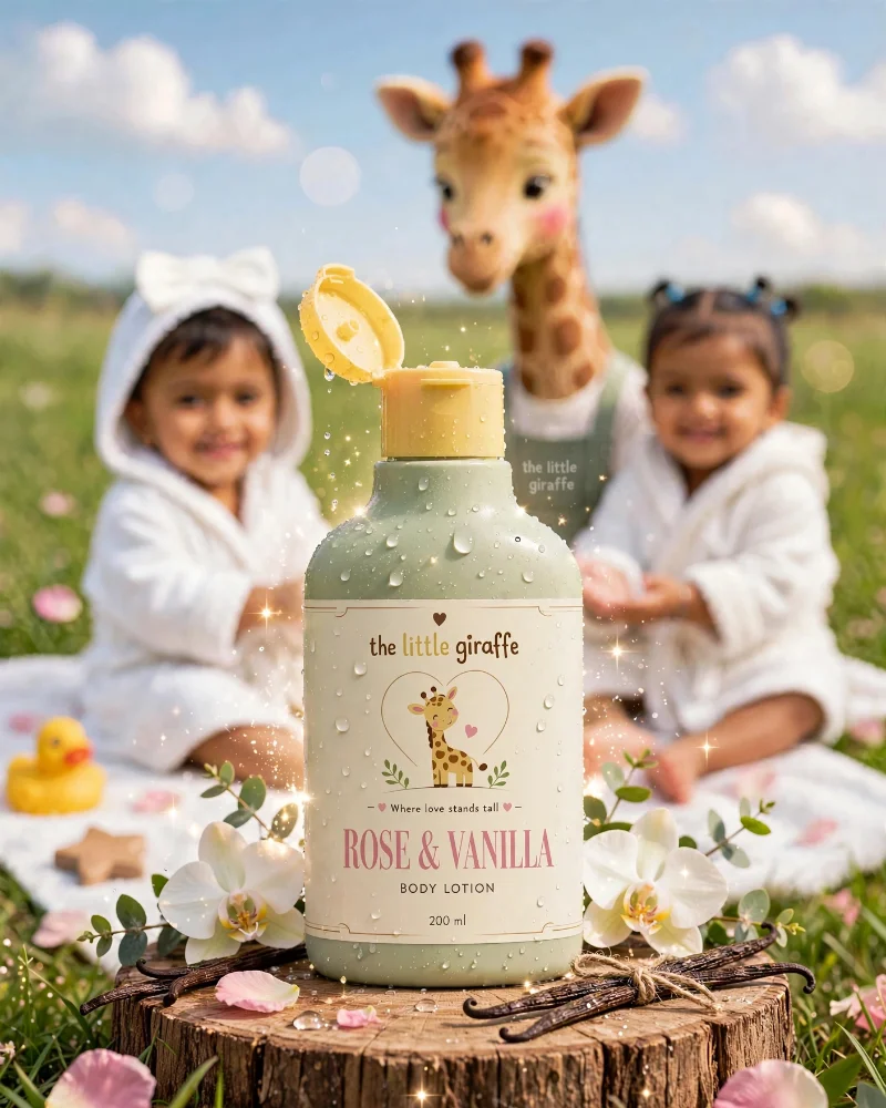 Rose & Vanilla Baby Lotion