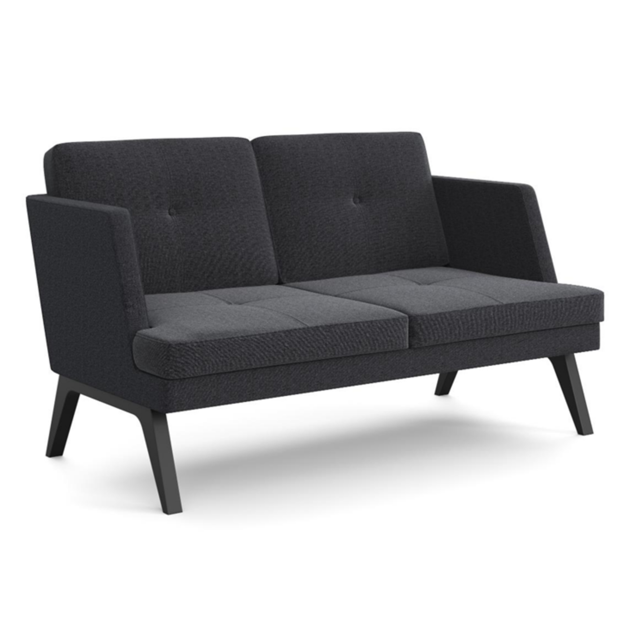 Zweisitzer Loretta - Komfortables und vielseitig einsetzbares Sofa für Loungebereich & Sitzecke
Für 2 Personen