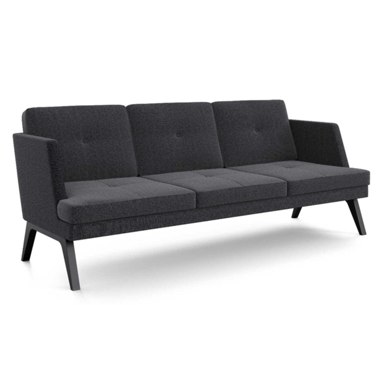 Dreisitzer Loretta - Komfortables und vielseitig einsetzbares Sofa für Loungebereich & Sitzecke
Für 3 Personen