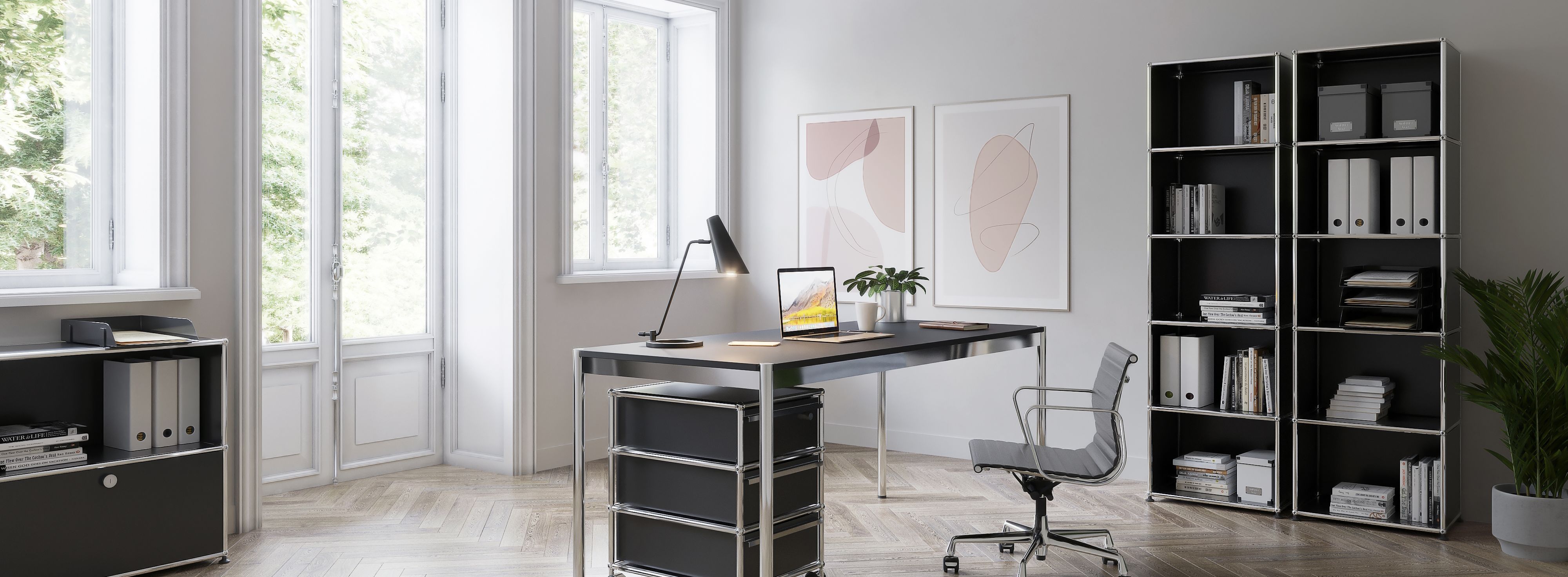 Aktenschränke & -regale fürs Büro flexibel mieten | Lendis