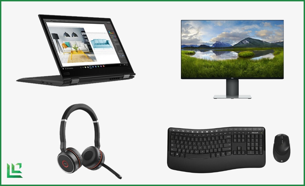 Technik für produktive Homeoffice-Arbeitsplätze