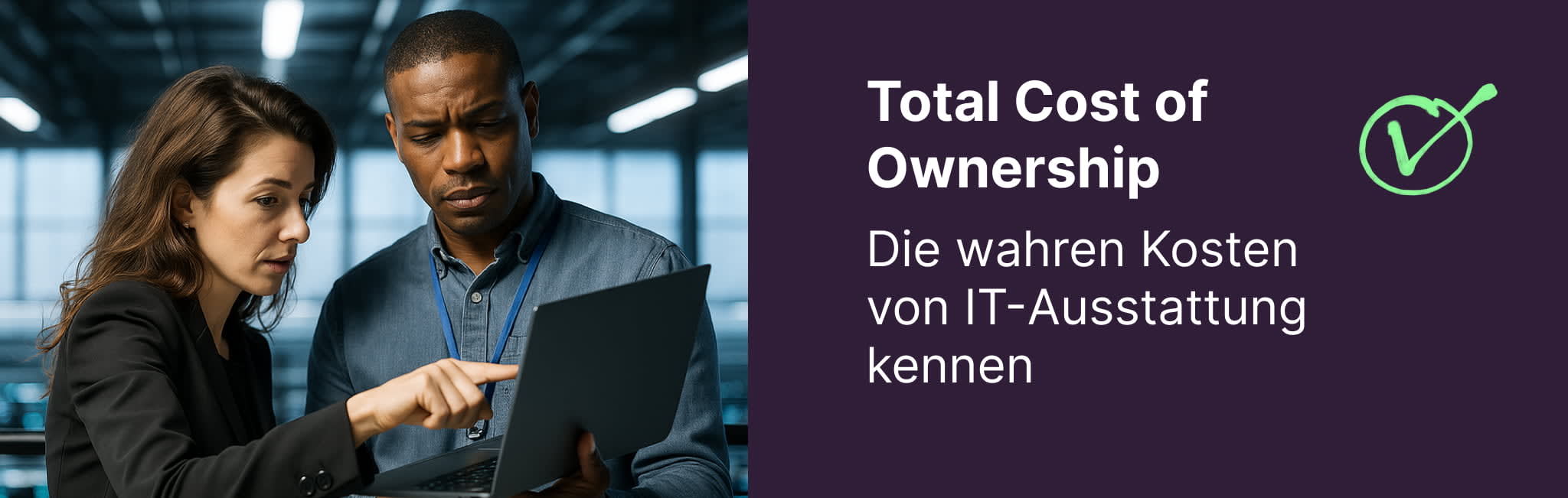 Total Cost of Ownership von IT-Ausstattung
