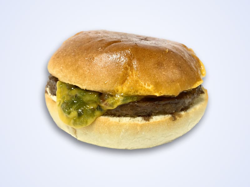 Snackburger m/agurkerelish