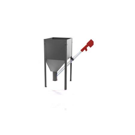 Træpille snegl 250 cm. 30 - 60 kw