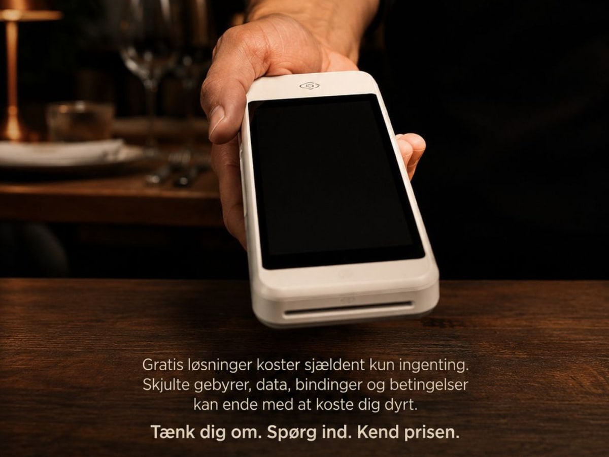 Free payment terminals often have a hidden cost