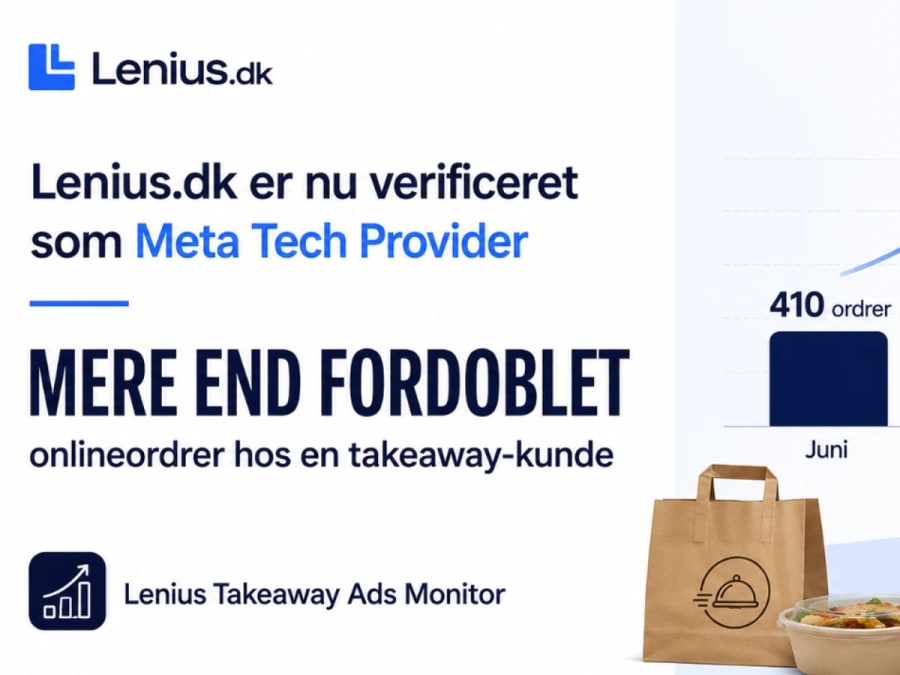 Lenius er verificeret af Meta – og åbner for nye muligheder