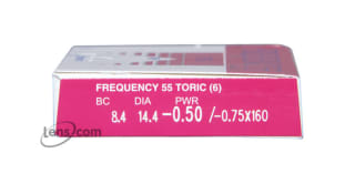 Frequency 55 Toric Rx