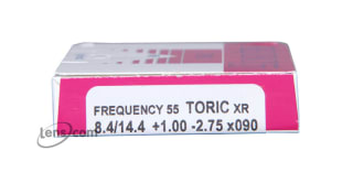 Frequency 55 Toric XR Rx