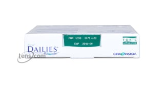 Focus Dailies Toric 90 Pack Contact Lenses Rx