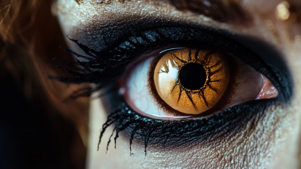 Brown Halloween Contacts
