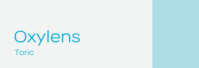 Boots oxylens 1 Day for Astigmatism