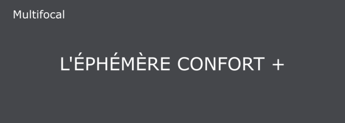 L'Ephemere Confort Plus Multifocal Diarias