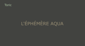 Ephémère Aqua Mensuelle Toric