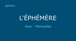 L'Ephemere Easy Mensuales