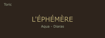 L'Ephemere Aqua Diarias Toric