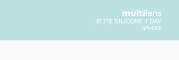 multilens ELITE silicone 1 day sphere