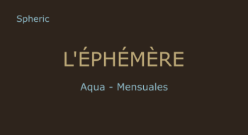 L'Ephemere Aqua Mensuales