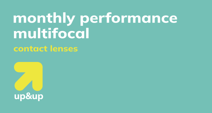 Up&Up Monthly Performance Multifocal
