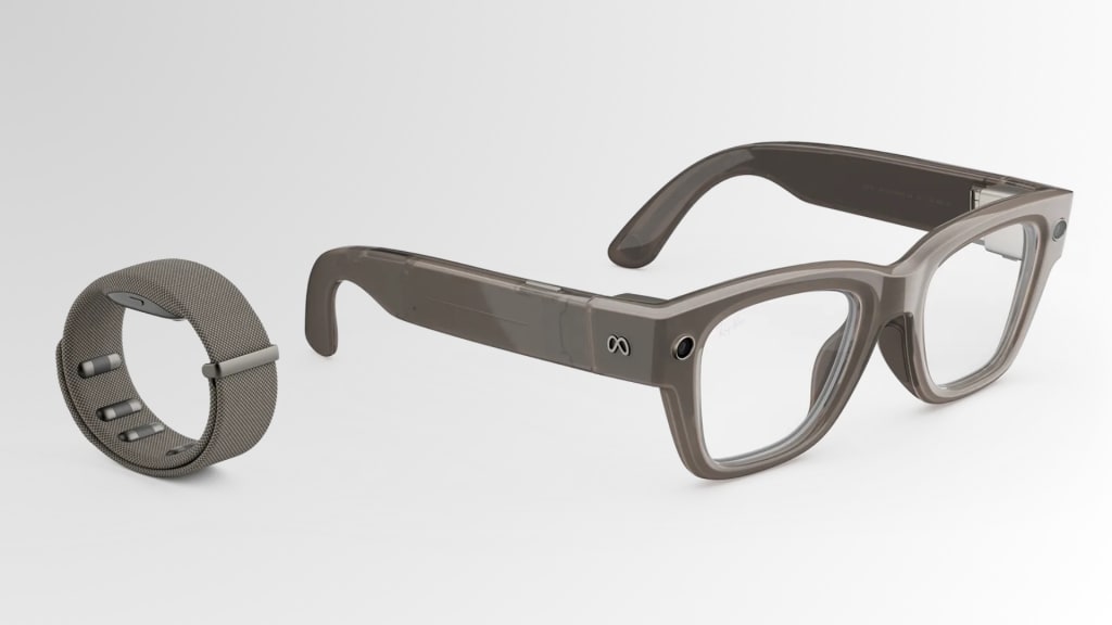 Meta Ray-Ban Display Glasses on table
