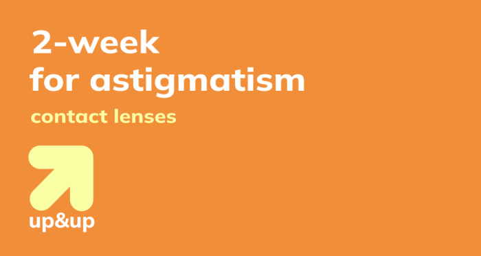 Up&Up 2-week for Astigmatism