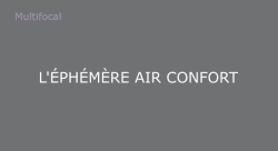L'Ephemere Air Confort Multifocal Mensuales