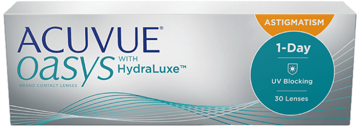 Acuvue Oasys 1-Day with HydraLuxe for Astigmatism