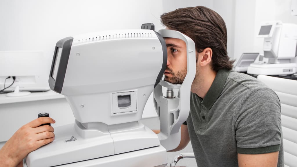 Eye symptoms survey infographic