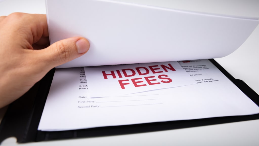 Contact lenses hidden fees