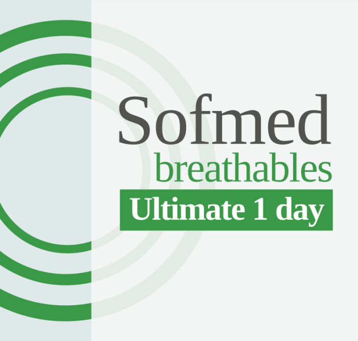 Sofmed breathables Ultimate 1 Day