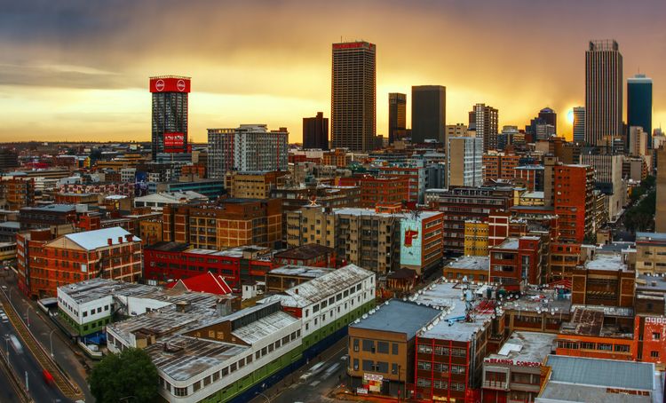Afbeelding voor bestemming: Johannesburg